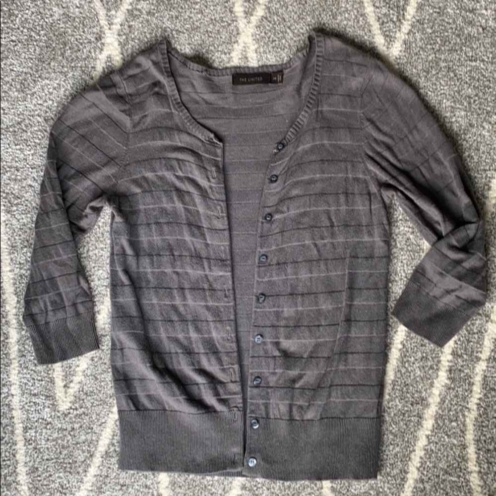 The Limited Grey Sweater